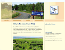 Tablet Screenshot of naturerlebniszentrum.de
